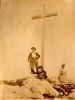 St Pierre de Chartreuse, croix du Charmant Som en 1902