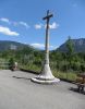 Les Echelles, croix d'entrée de la route Sarde au Cotterg